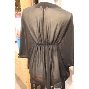 Arizona Jean sheer Cardigan Black size XS